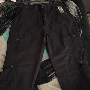 Women’s Black Cargo Pants